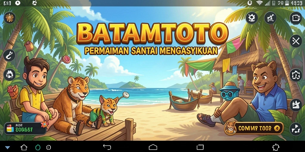 Screenshot BATAMTOTO menampilkan permainan santai yang menyenangkan.