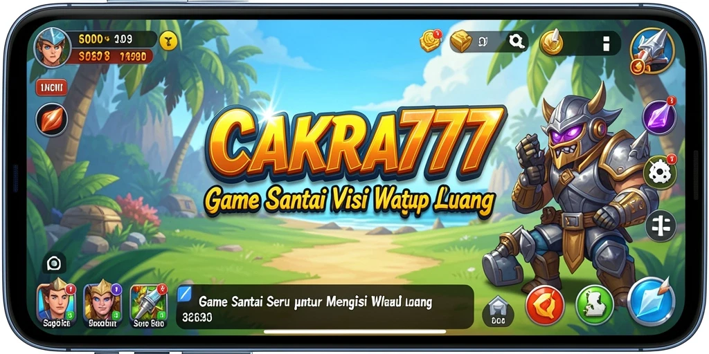 Tampilan gameplay seru dari CAKRA777 yang seru dan interaktif.