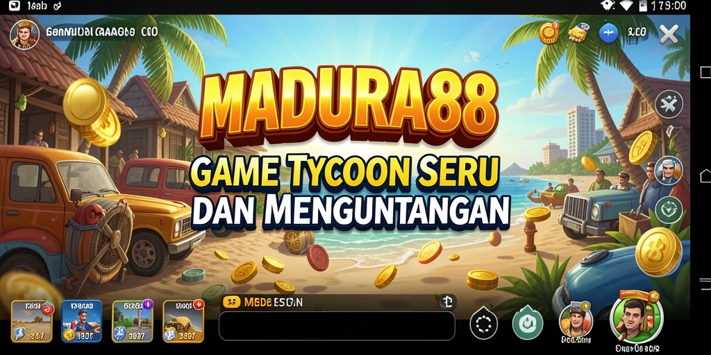 Tampilan gameplay MADURA88 yang menegangkan dan seru.
