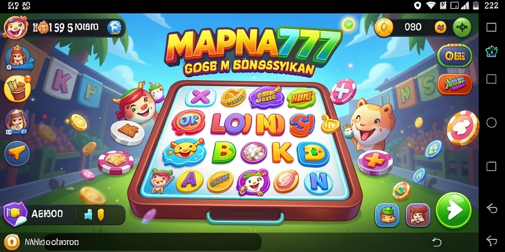 Tampilan menarik gameplay Bingo di MAPNA777.
