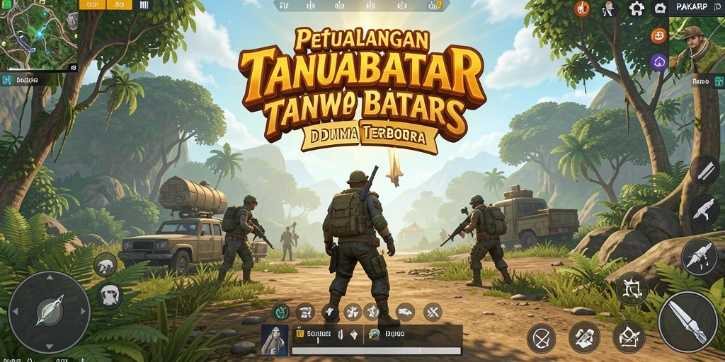 Tangkapan layar gameplay <strong>PAKARJP</strong> dengan aksi petualangan seru di dunia terbuka.