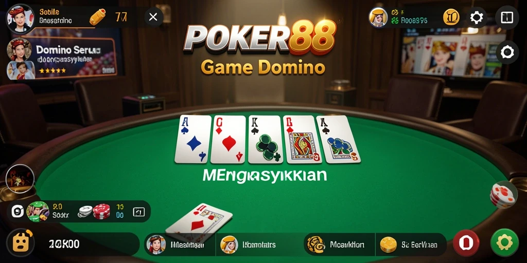 Gameplay menarik POKER88 dalam aksi penuh strategi.