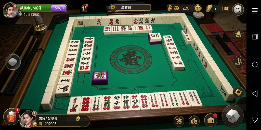 Tampilan gameplay S80 yang menampilkan keseruan permainan Mahjong.