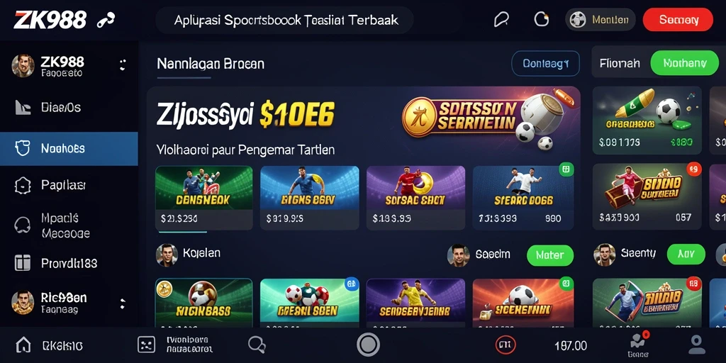 Tampilan menarik dari gameplay ZK988 yang mengasyikkan.